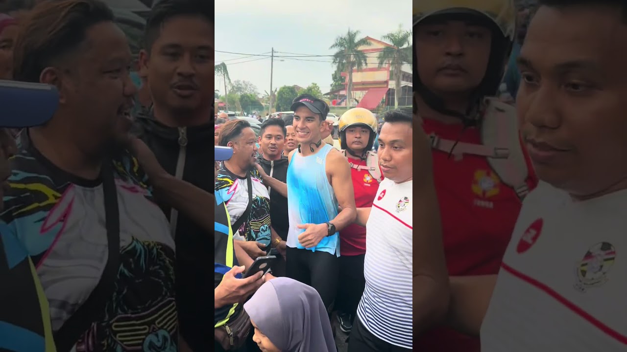 Syed Saddiq Sampai di Bemban, Melaka Disambut Meriah