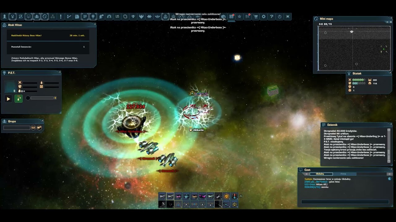 DarkOrbit - Pursuit Of Prestige Event - Hitac Underboss