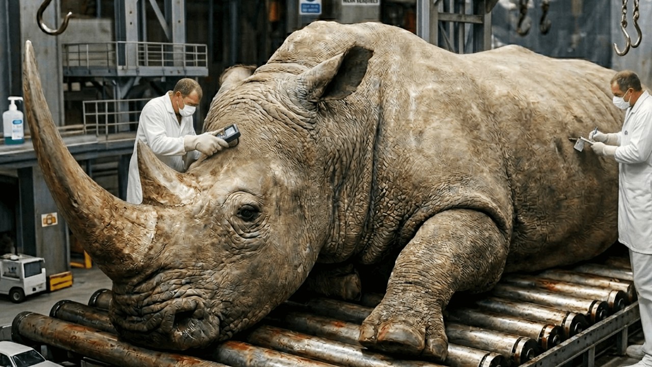 Bagaimana Ratusan Jaket Kulit Badak Dibuat Perhari di Pabrik Modern