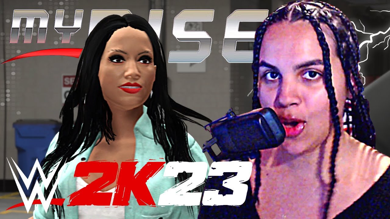 WWE 2K23 MyRise #1 - THE START OF MY CAREER | Miss T #wwe2k23