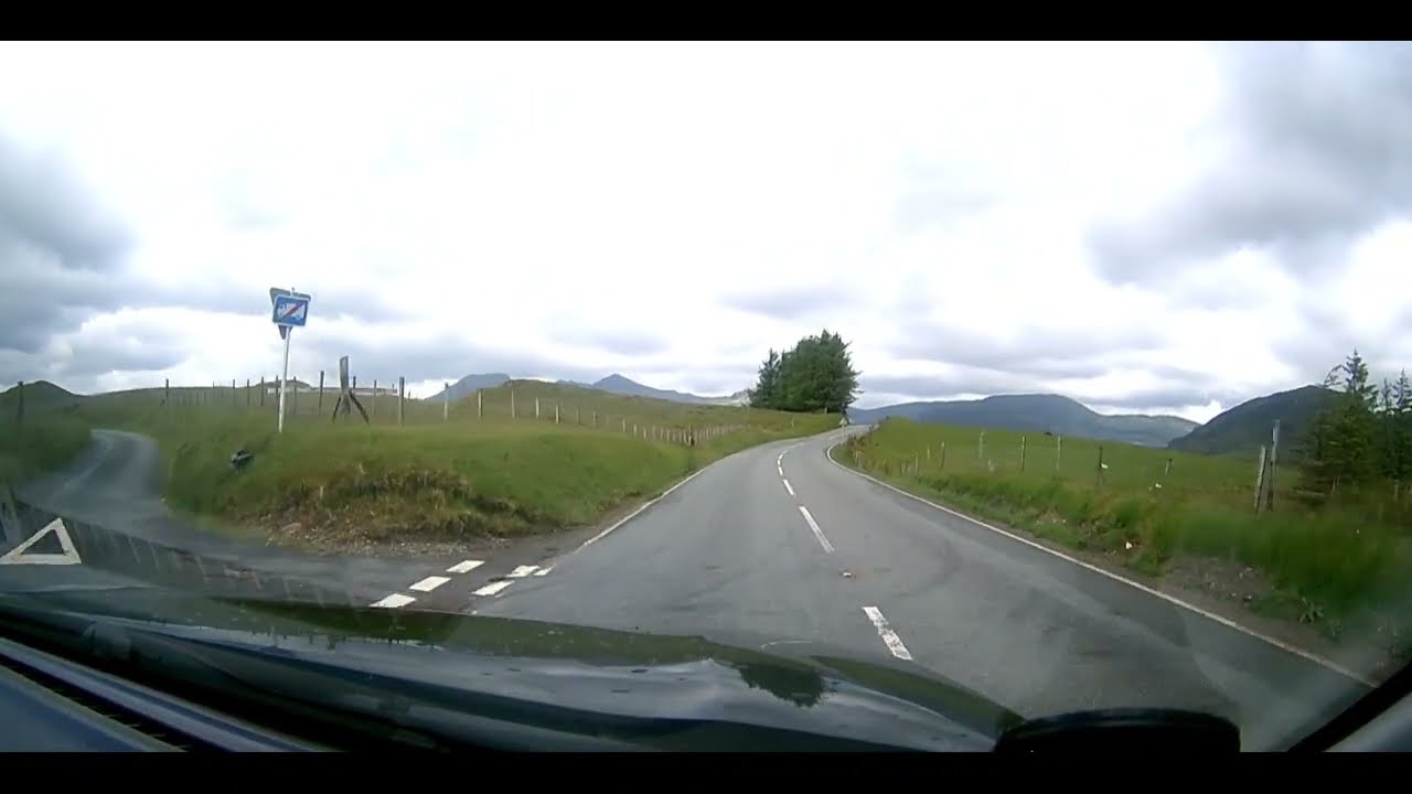The 'A4391' from Ysbyty Ifan to Ffestiniog