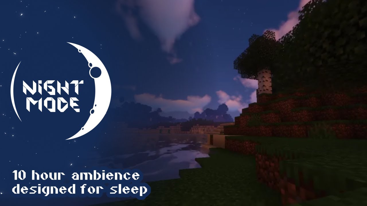 Minecraft w/ Music | Night Mode