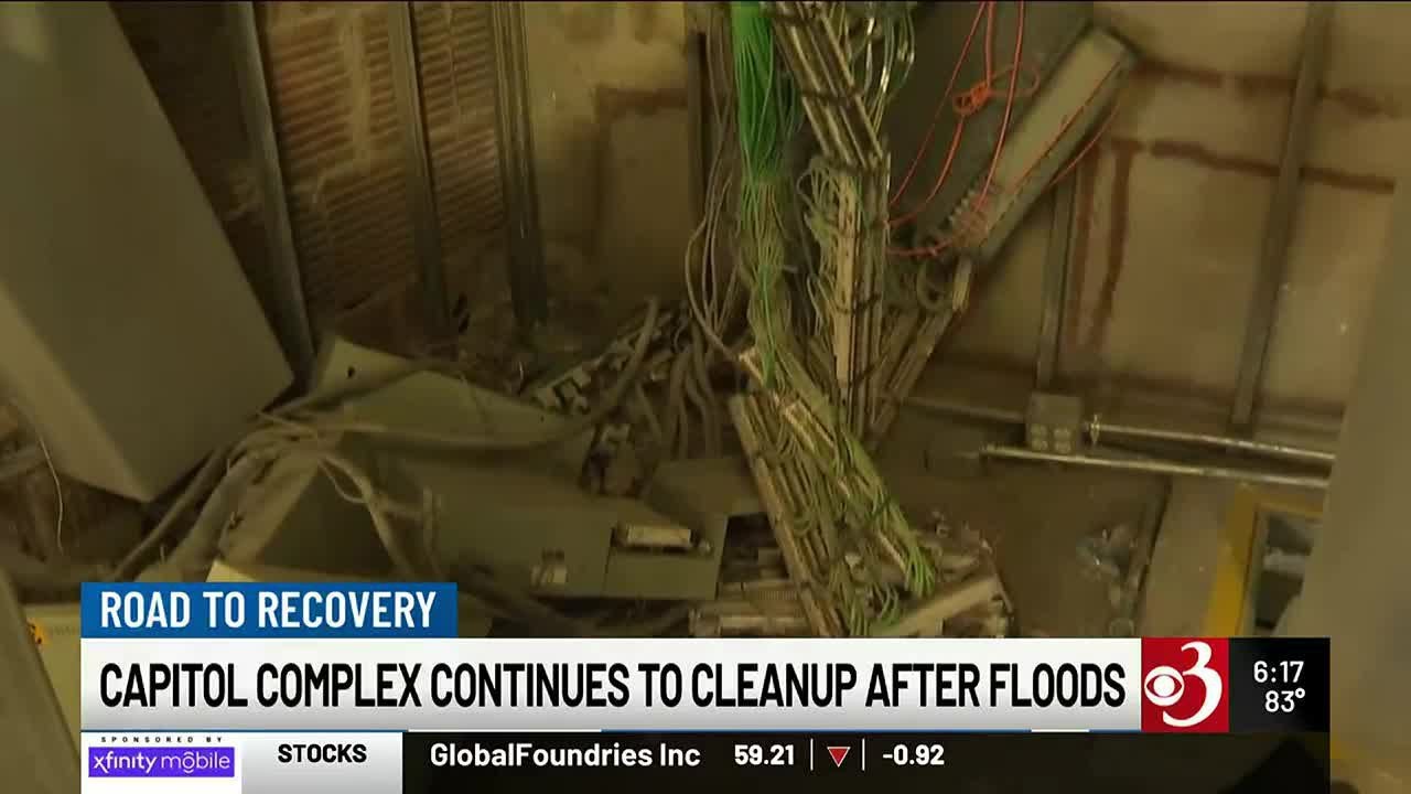 First look at the damage flooding caused at Vermont’s Capitol Complex