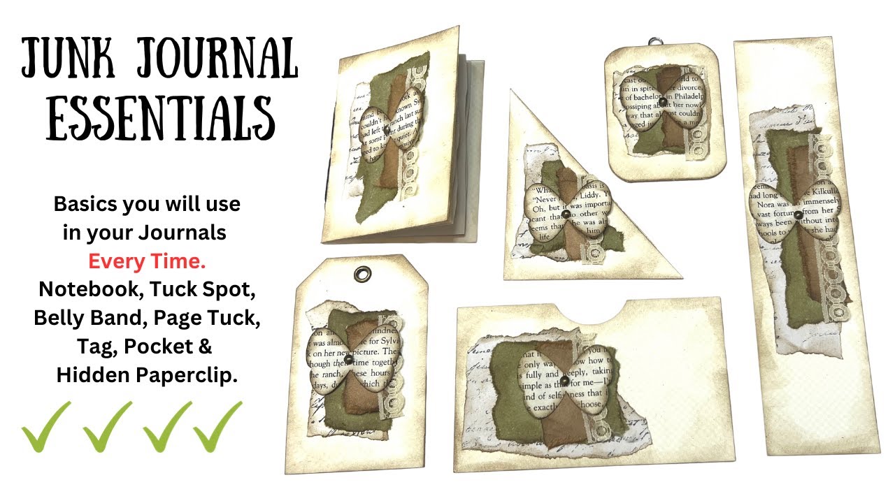 Junk Journal Essentials
