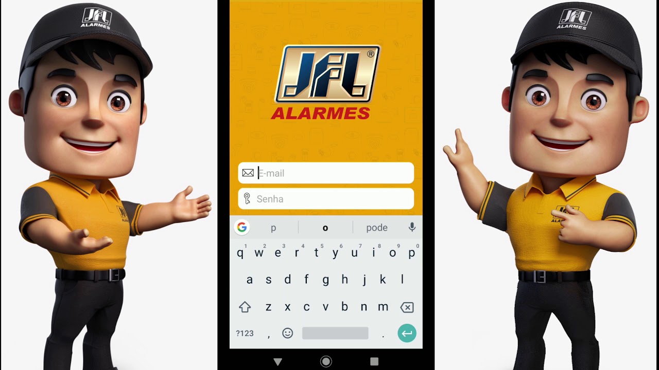 Acesso via Nuvem ou P2P JFL linha Active detalhadamente e Sorteio