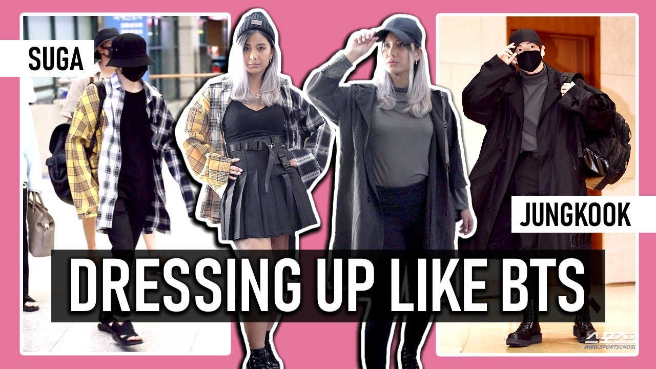 DRESSING UP LIKE BTS MEMBERS | Affordable Yesstyle Clothes