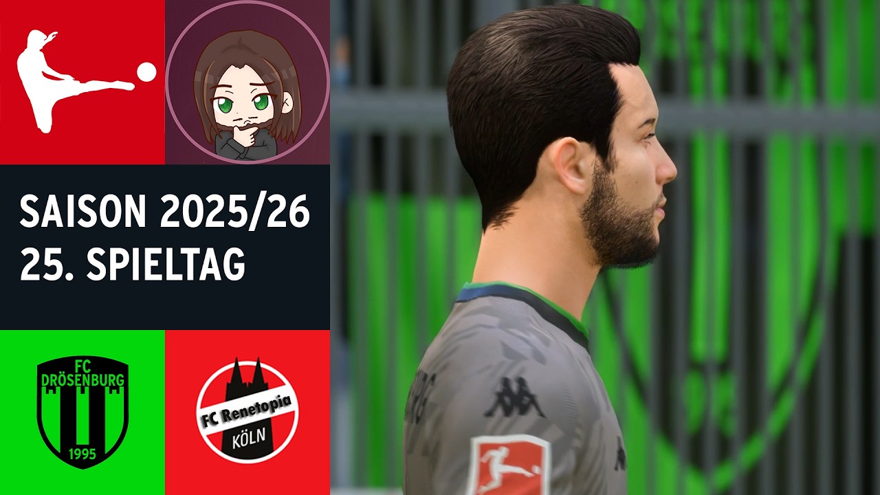 FC Drösenburg - FC Renetopia | 25. Spieltag | Youtube Bundesliga 2025/26
