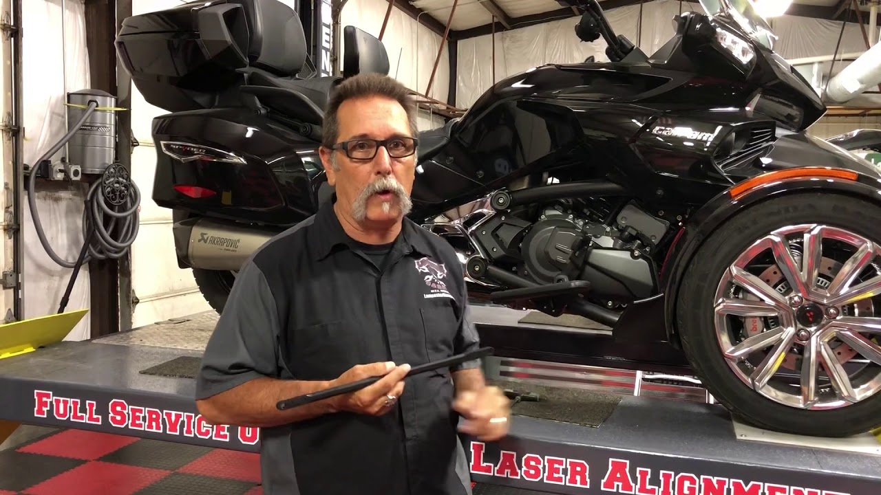 Spyder F3 Brake Linkage Install