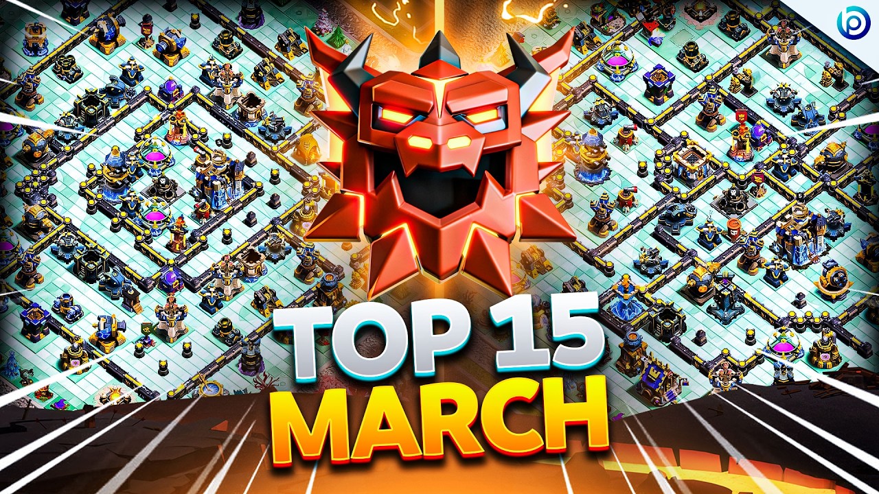 Top 15 TH18 Legend League Bases for March 2026 | BEST TH18 Legend  Base Layouts
