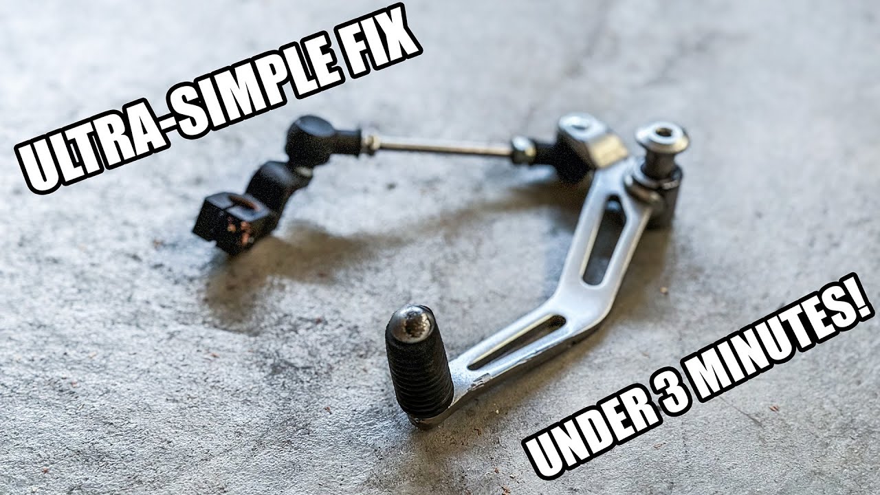 ULTRA SIMPLE - Ninja 400 Shift Lever Replacement and Ergonomic Adjustment