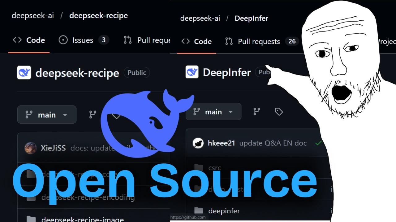 DeepSeek выпустили в открытый доступ свой AI-движок &mdash; DeepInfer и DeepSeek Recipe