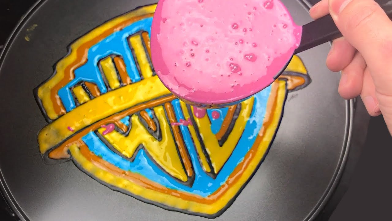 Warner Bros. Biggest Logo Pancake Art