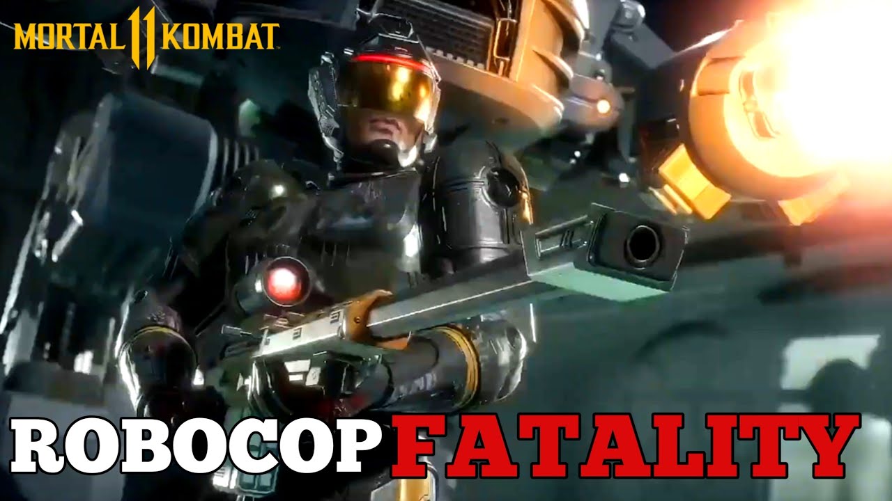 🔥ROBOCOP & FATALITY || Mortal Kombat11 