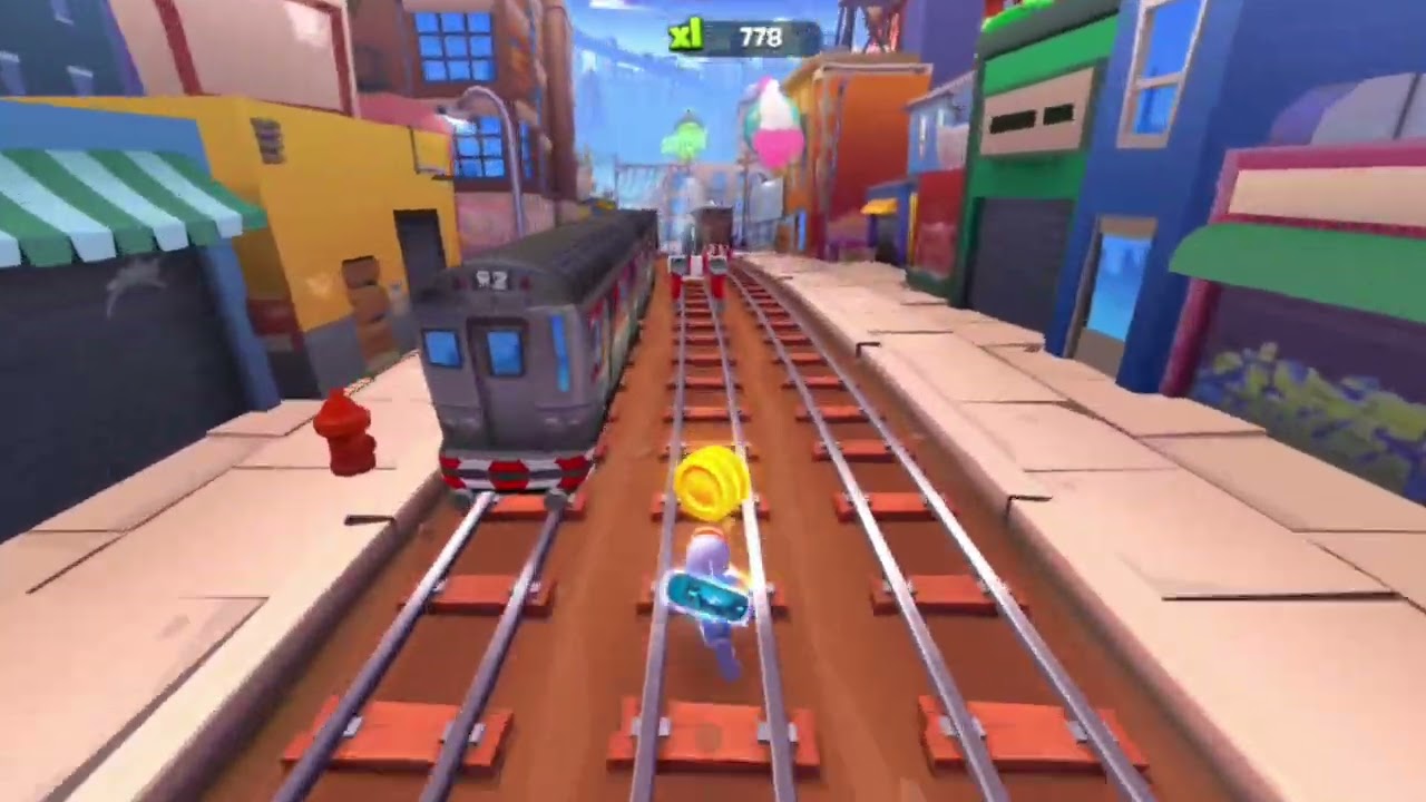 Subway surfers city gameplay | subway surfers
