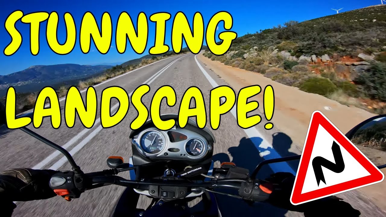 Winter in Greece | BMW F650GS | RAW ONBOARD SOUND | 4K Pt.3