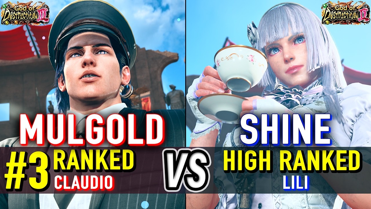 T8 🔥 MULGOLD (#3 Ranked Claudio) vs SHINE (Lili) 🔥 Tekken 8 High Level Gameplay