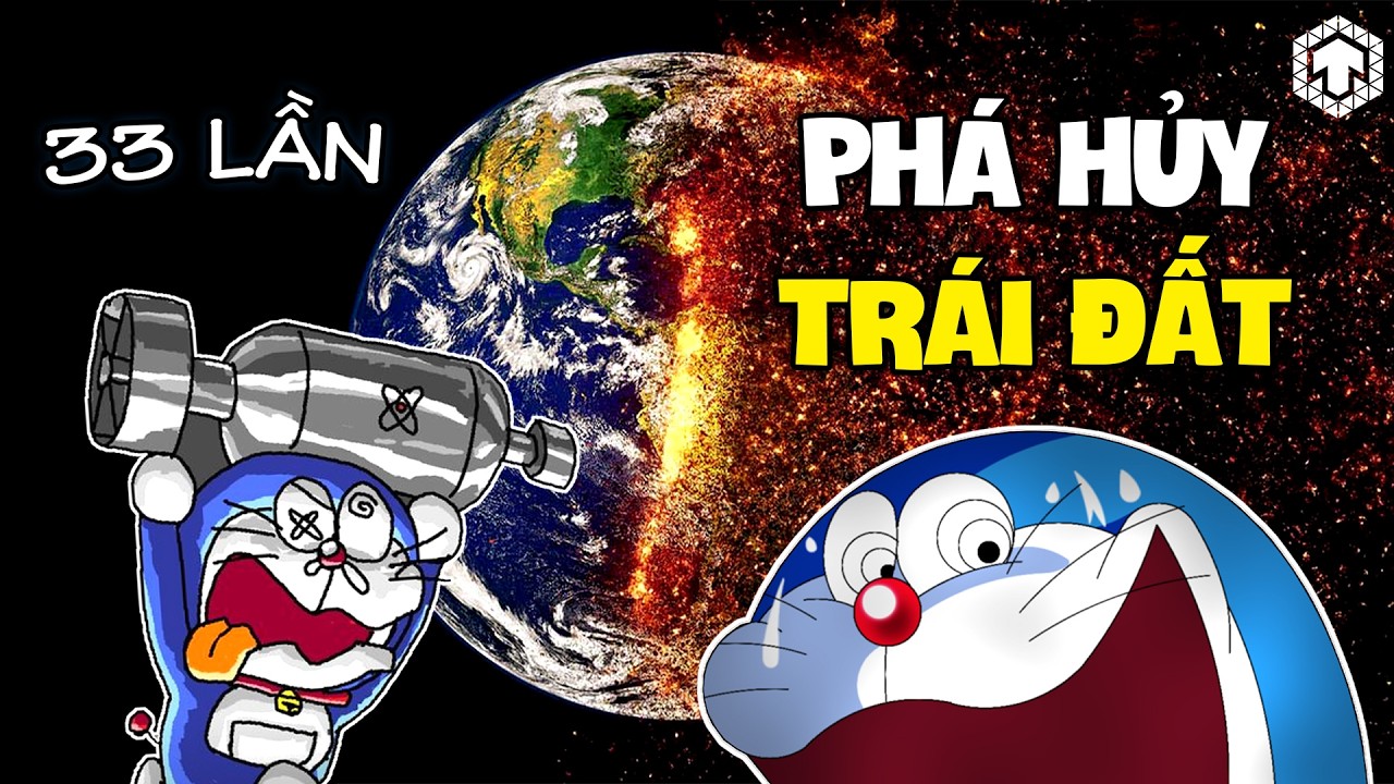 33 Lần Trái Đất Suýt Bị Phá Hủy Trong Doraemon Tập Ngắn Và Tập Dài | Doraemon Movie | Ăng Ten
