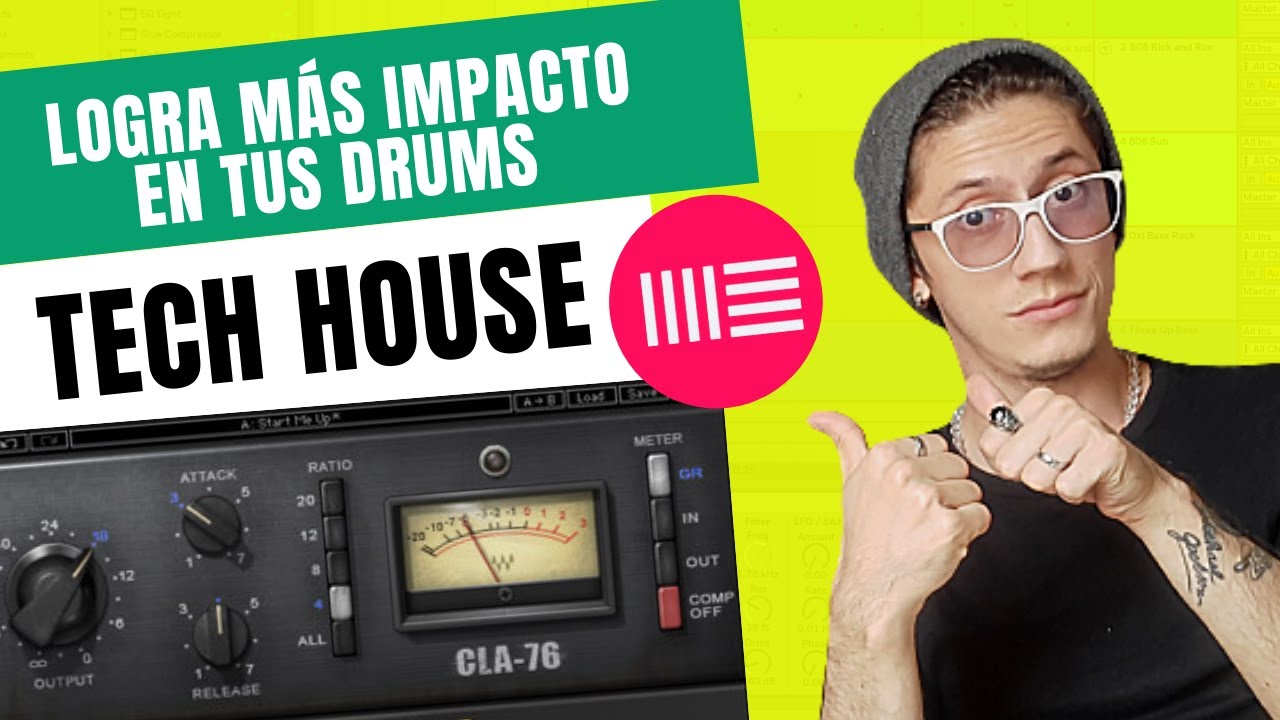 ✅ Tutorial  Compresor de audio y Ecualizador | Impacto en tus drums |Tech House | 2021