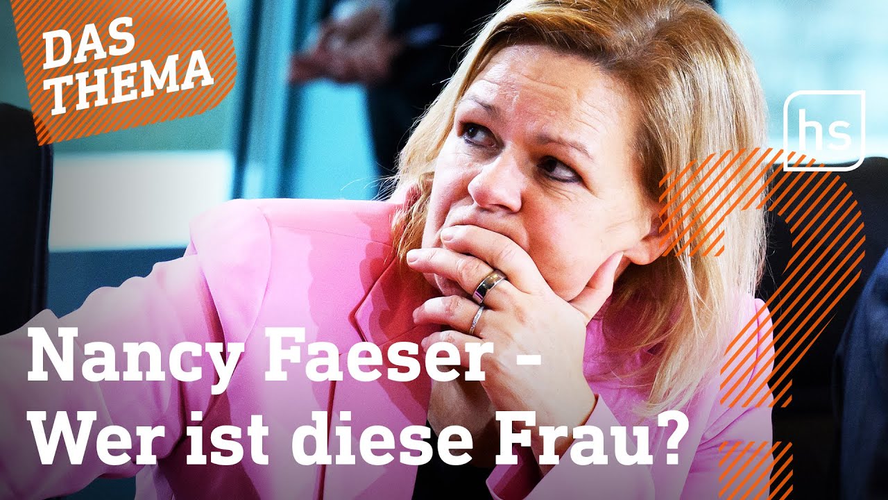 Bundesministerin oder Ministerpräsidentin? Nancy Faeser kandidiert in Hessen | hessenschau DAS THEMA