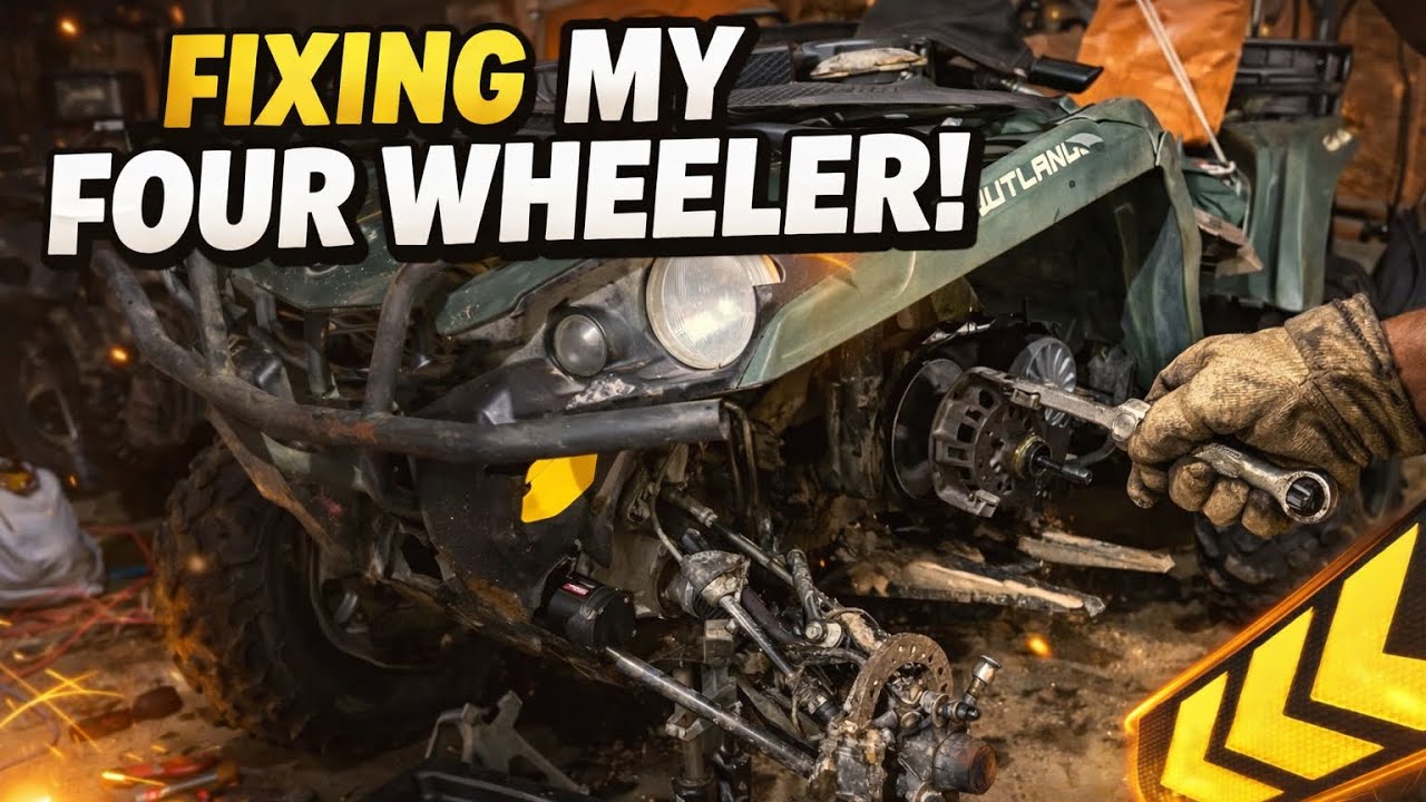 This Accident Nearly Ended My Four Wheeler — Full Repair