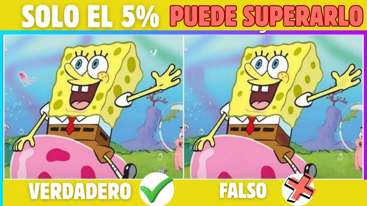 Bob Esponja | 15 Desafíos para Verdaderos Fans