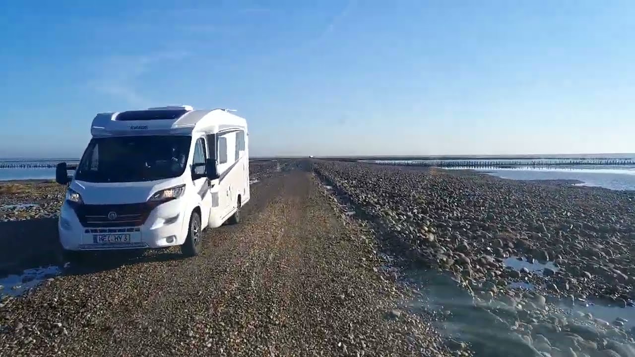 Passage de l'ile de Mandø