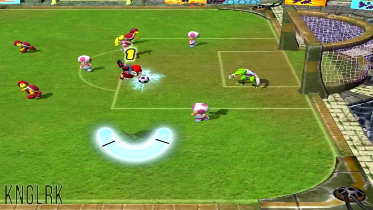 Super Mario Strikers on Dolphin Emulator SVN 7590