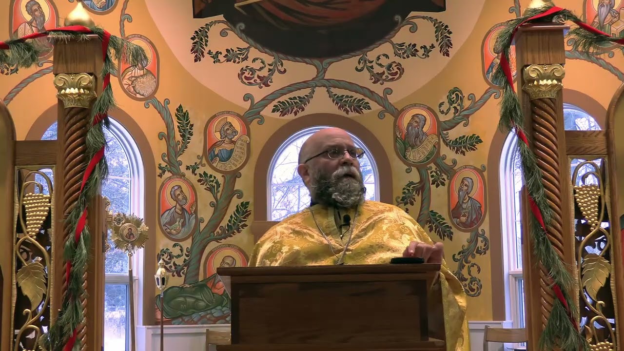 Homily for the Sunday Before Theophany (Jan 4, 2026) - Fr. Fred Shaheen