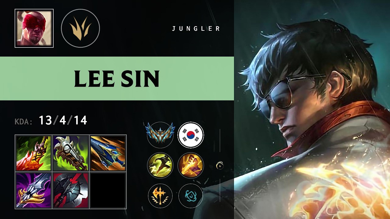 Lee Sin Jungle vs Jarvan IV - KR Challenger Patch 26.17