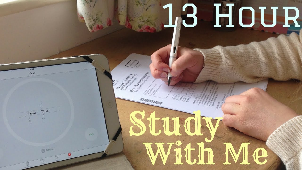 13 Hour Revision Day || Productive Study With Me