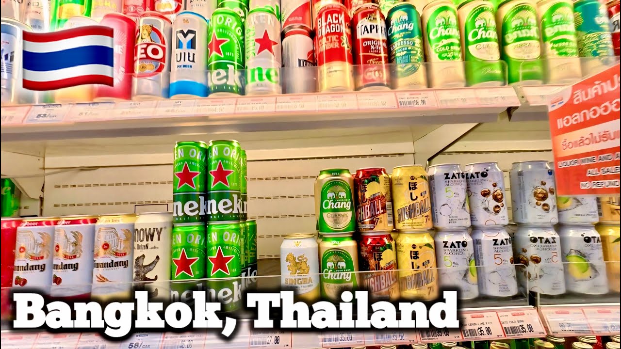 Bangkok, Thailand Supermarket Tour | Cost Of Living 2025