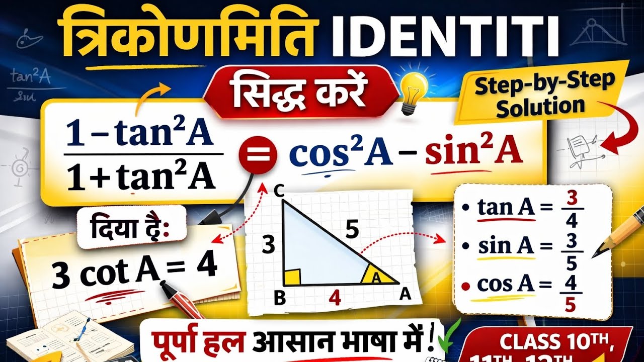 Trigonometry questions solution 