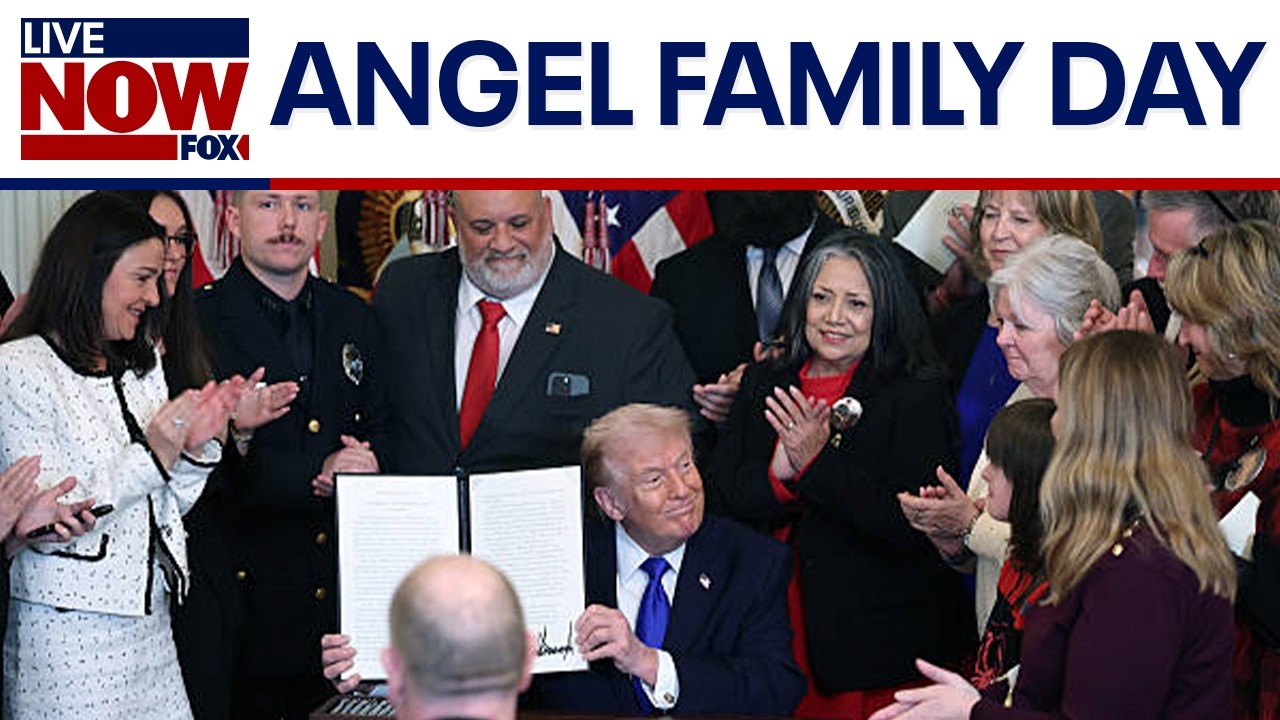 FULL: President Trump hosts Angel Family Day ceremony at the White House