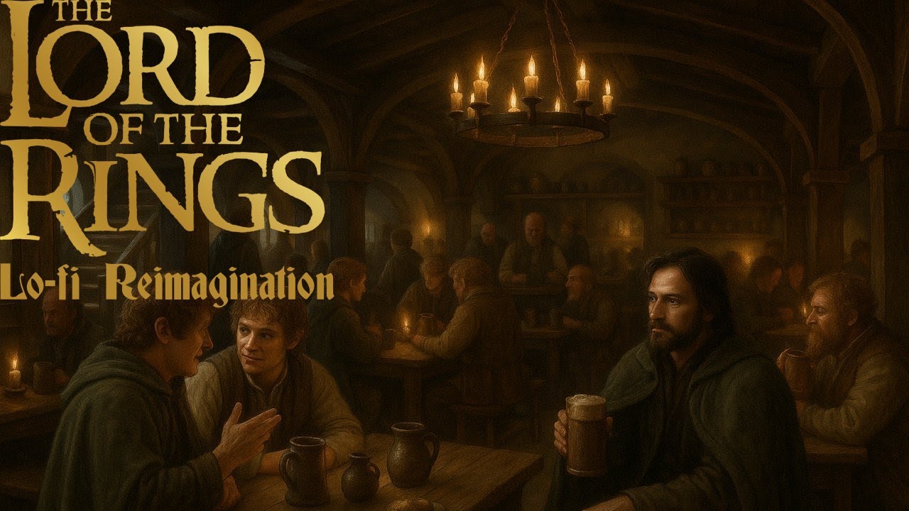 Evening at The Prancing Pony | Middle-earth Lo-fi Tavern Ambience