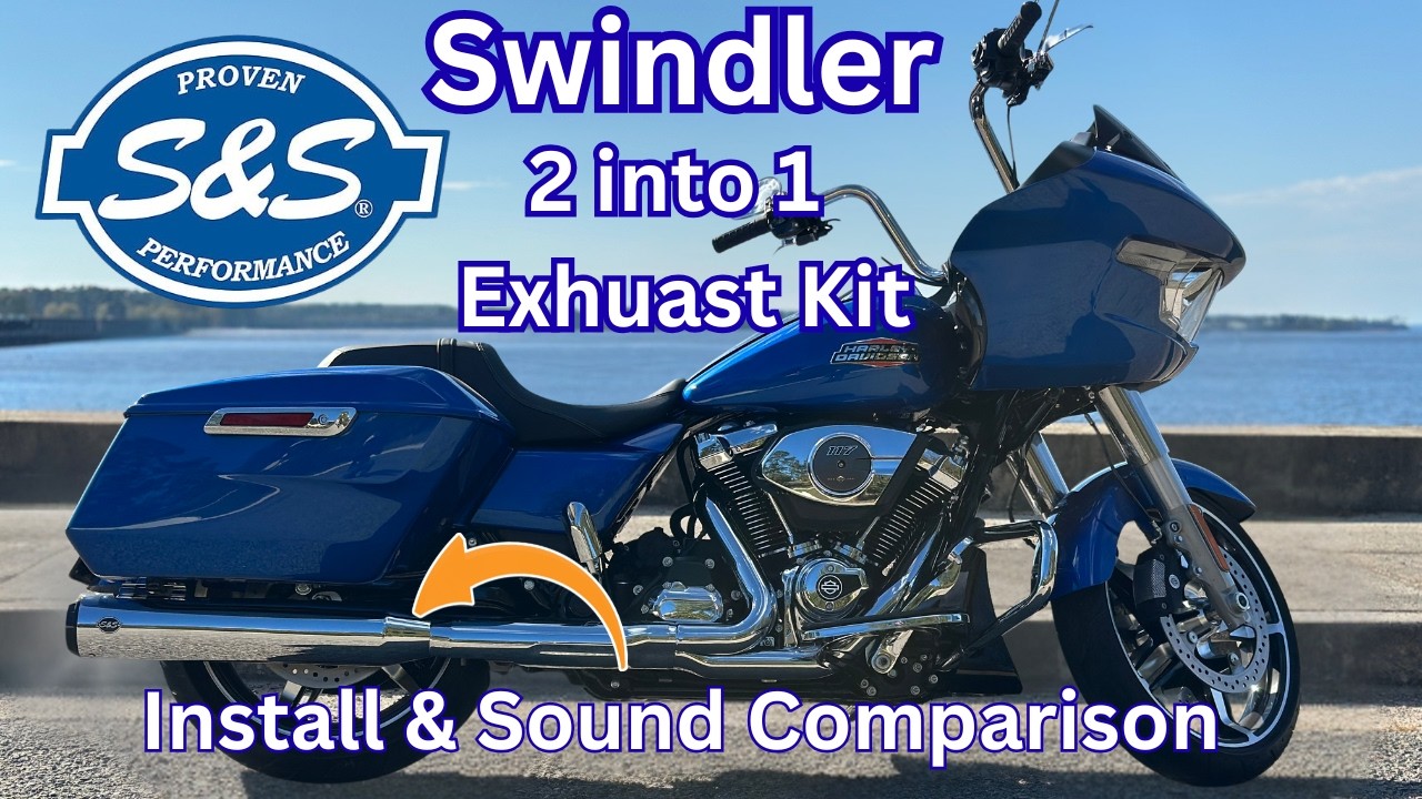 S&S Cycles Swindler Exhaust Kit on a 2025 Harley-Davidson Road Glide Install & Review