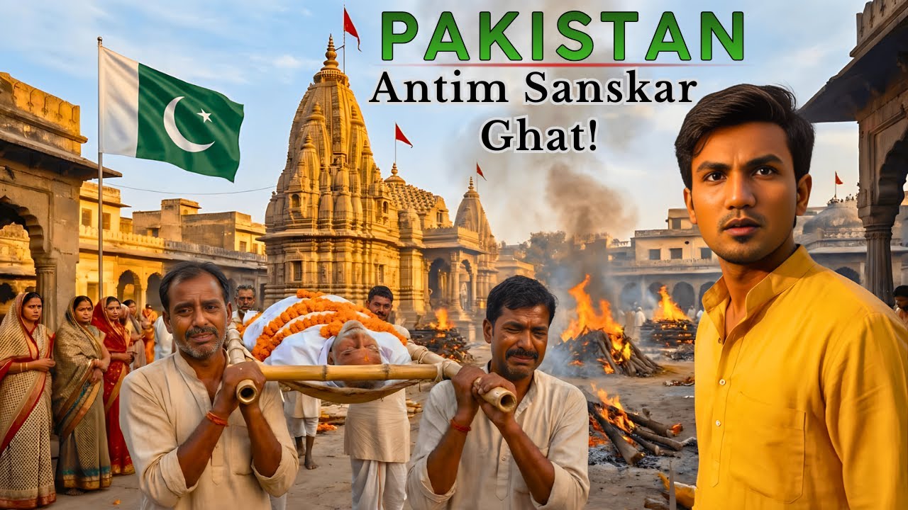🇵🇰 Pakistan Mein Chhupi Hindu Antim Sanskar Ki Rahasyamayi Jagah 🕉️🔥 | Mirpurkhas Shiva Mandir