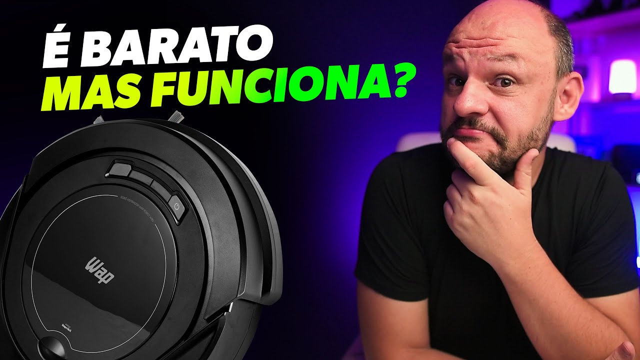 WAP Robot W90 é bom e funciona? Aspirador Robô barato