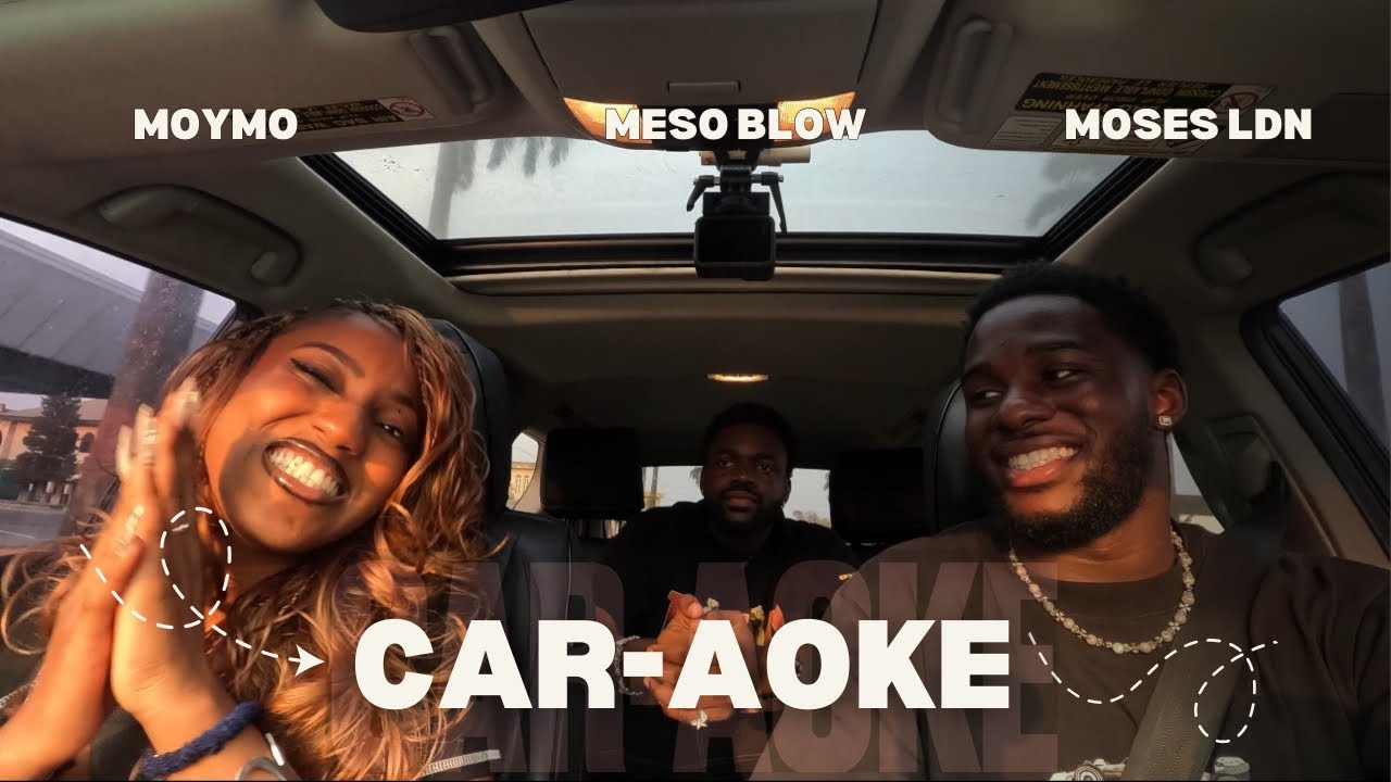 The Most Epic CAR-AOKE Ride EVER ft Moses LDN & Meso Blow