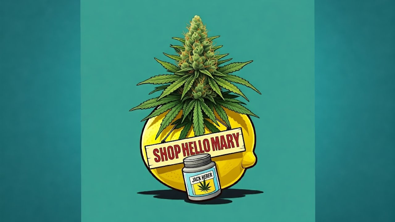 ShopHelloMary Jack Herer THCA Flower 🍋🌲