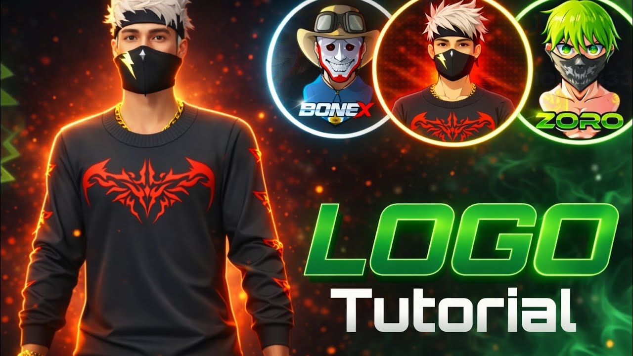 How to Make Gaming Logo Like @bonex4_ff @zoroffxx  | গেমিং লোগো কিভাবে বানায়