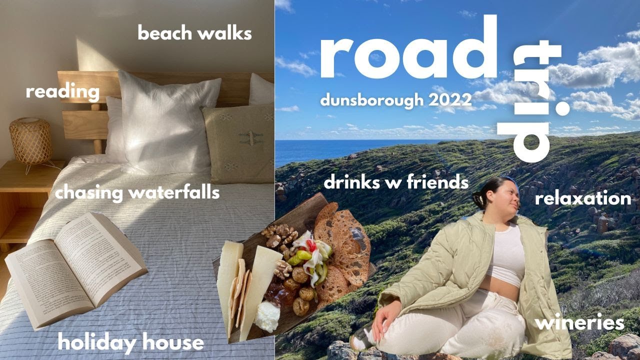 wholesome road trip with friends | beach house, wineries, hikes, reading, drinks & relaxation