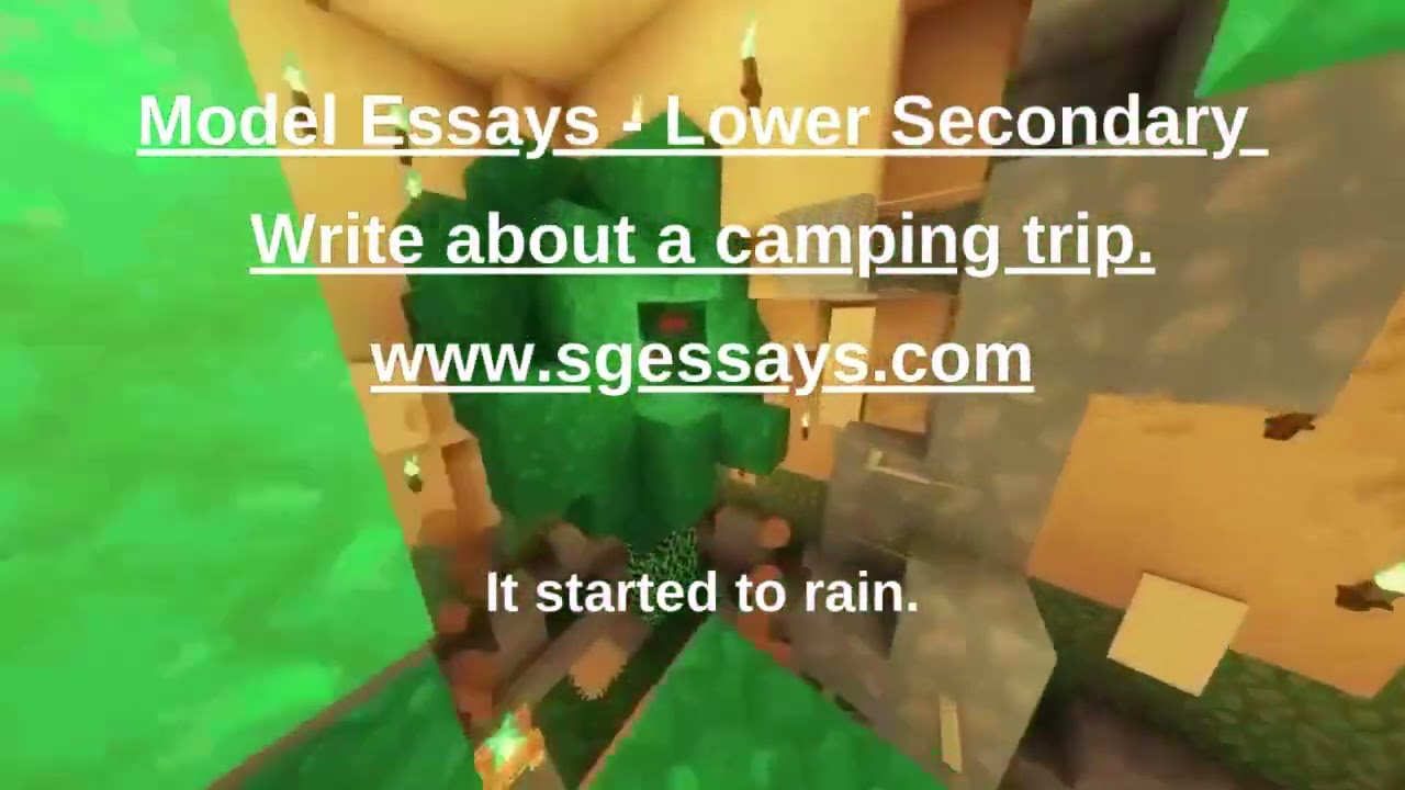 Write about a camping trip. - Narrative Essay