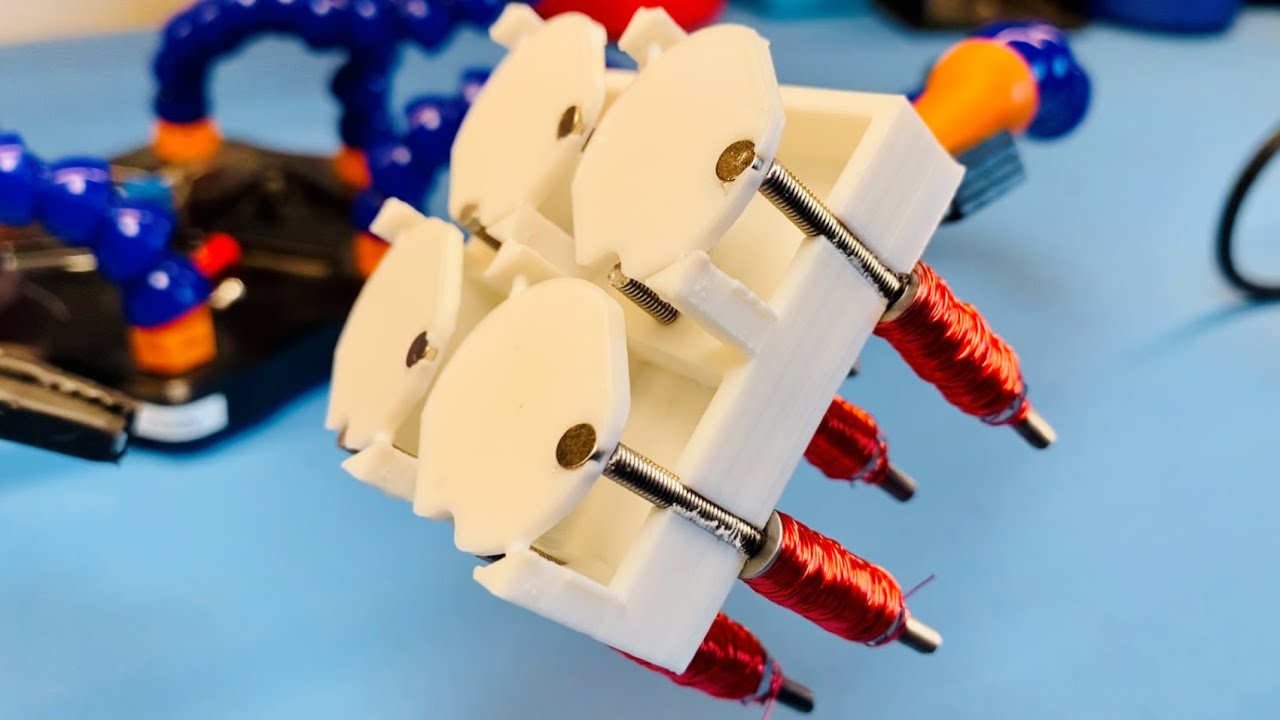 3D Printed Flip Dot Display #3 - Magnets. How do they work again?
