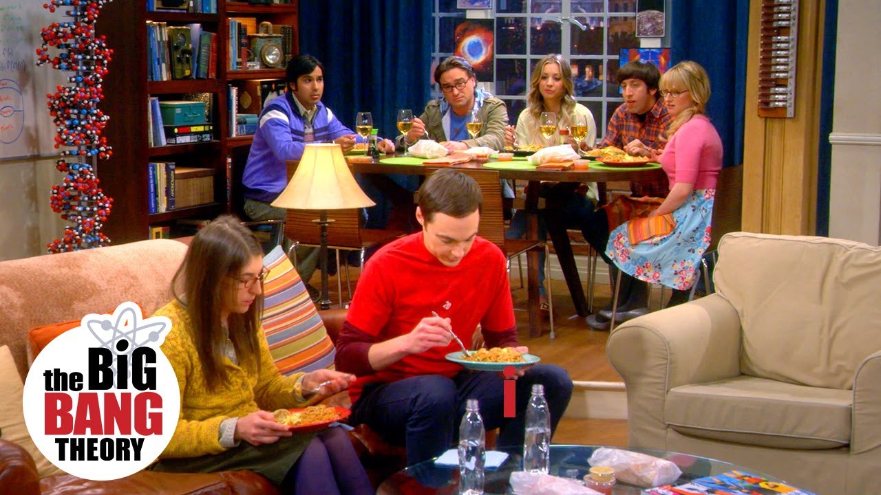Sheldon Refuses To Get a Dining Room Table | The Big Bang Theory