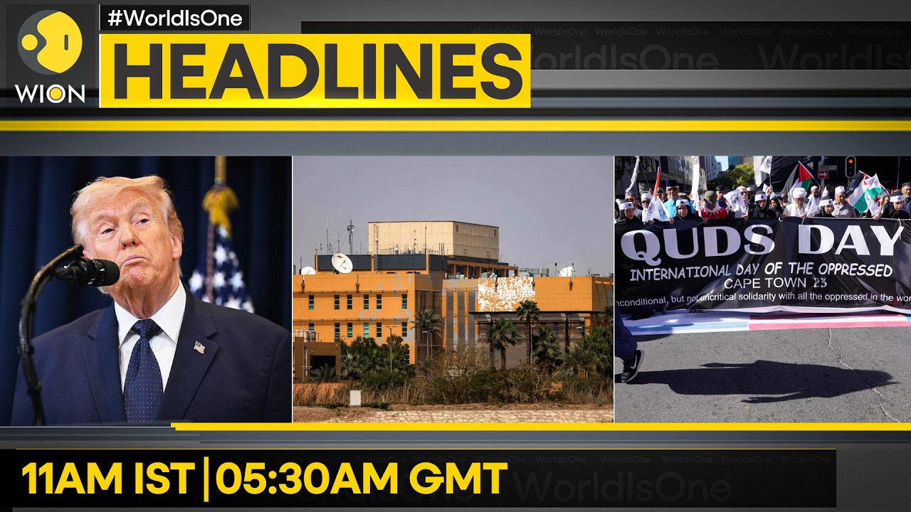 Trump: Iran Defeated & Wants a Deal | Al-Quds Day: Pak Women March with Coffins | WION Headlines