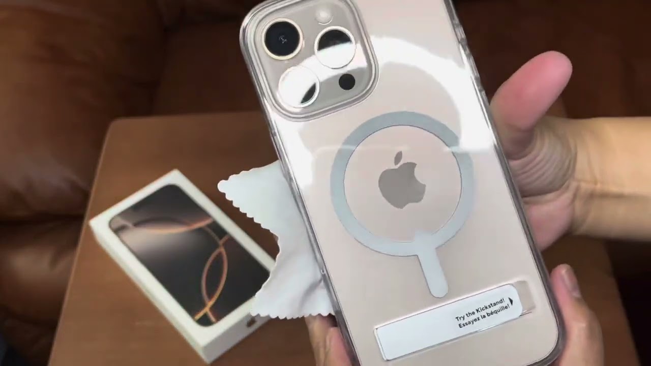 ZAGG Clear Case with MagSafe and Stand for iPhone 16 Pro Max | Unboxing!!