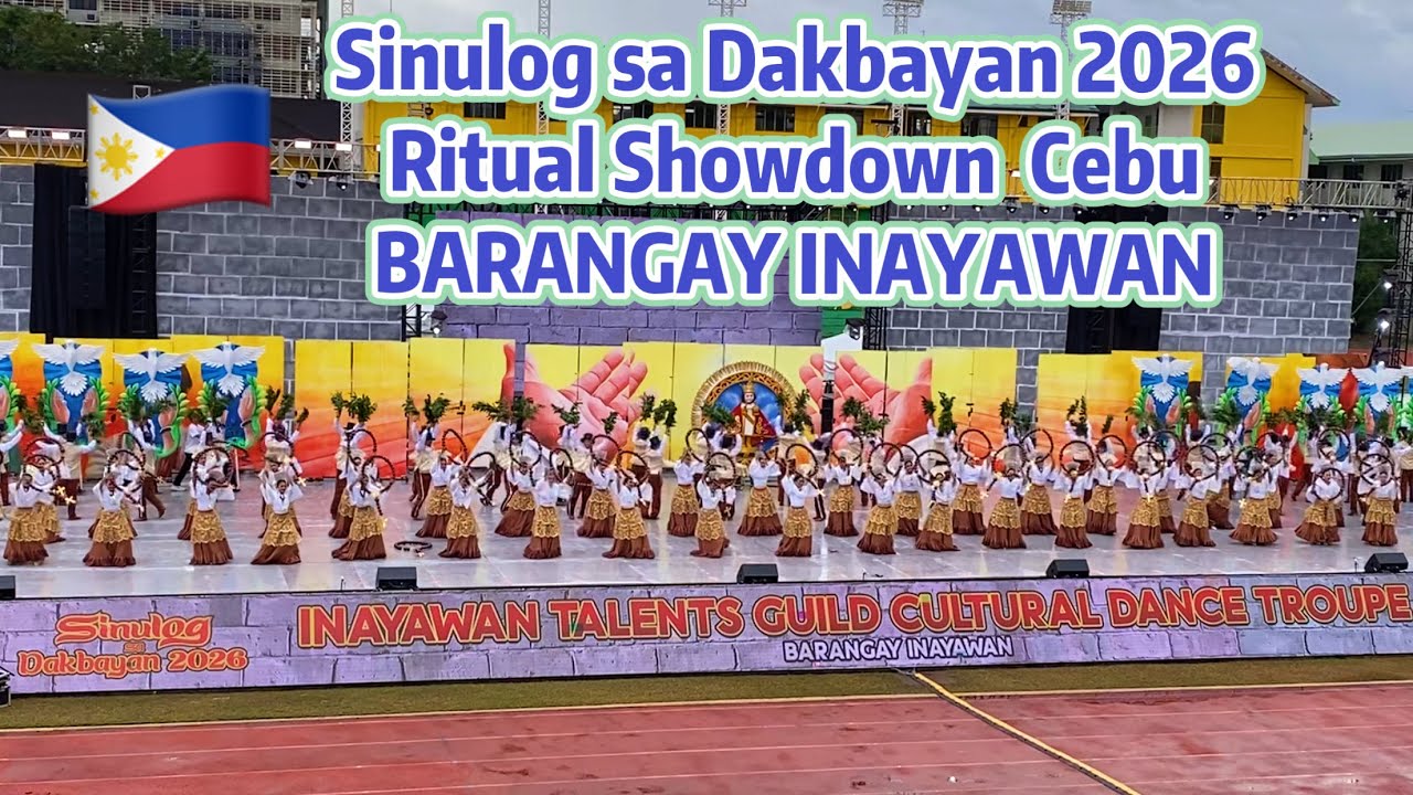 Sinulog sa Dakbayan 2026 INAYAWAN Ritual Dance Showdown Festival Cebu City | Sinulog 2026