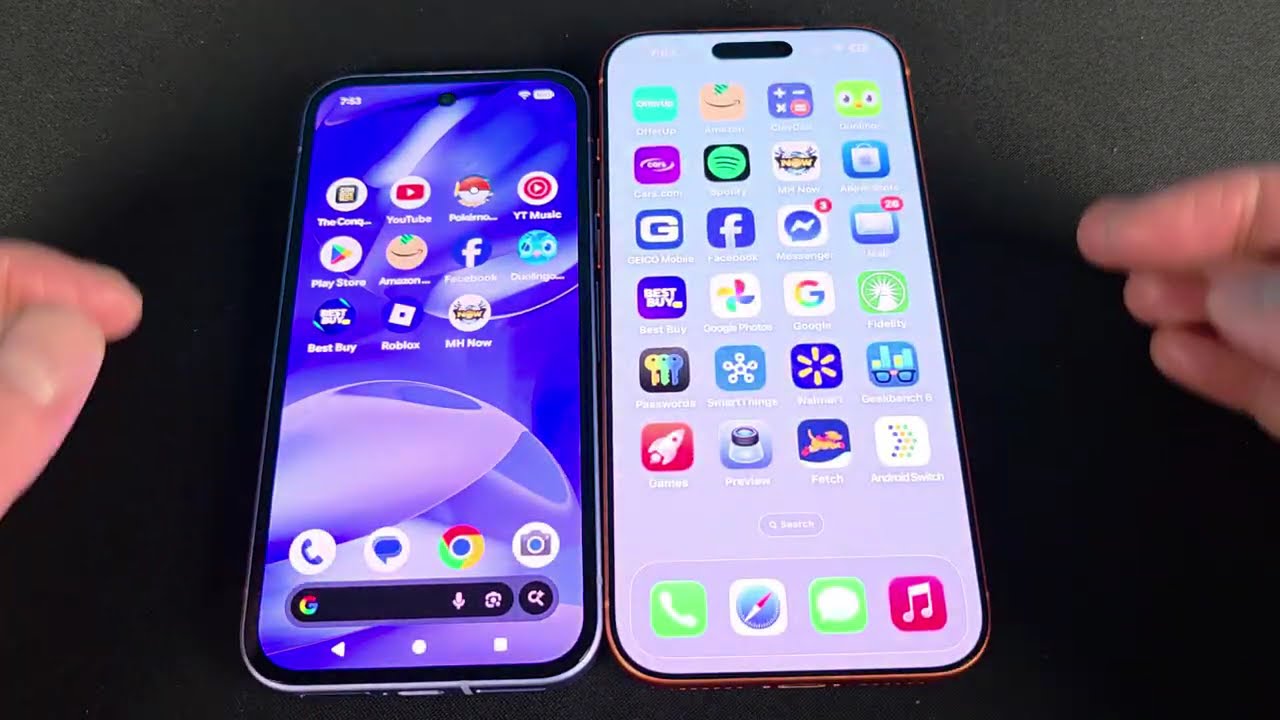iPhone 17 Pro Max Vs Google Pixel 9a Speed Test Comparison 