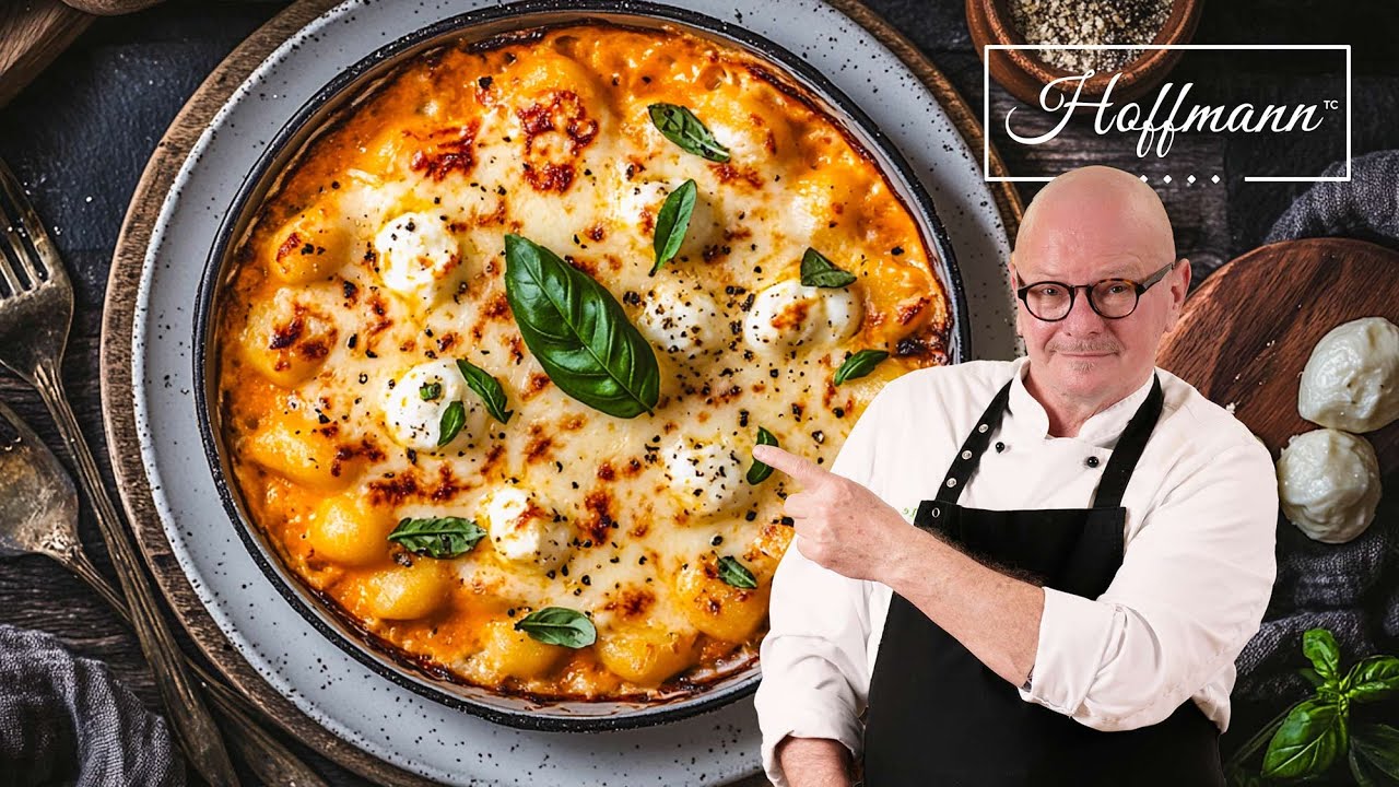 Gnocchi in cremiger Tomatensoße – Das einfachste One-Pot Rezept I Schnelle Küche @CALLEkocht - Omas Rezepte