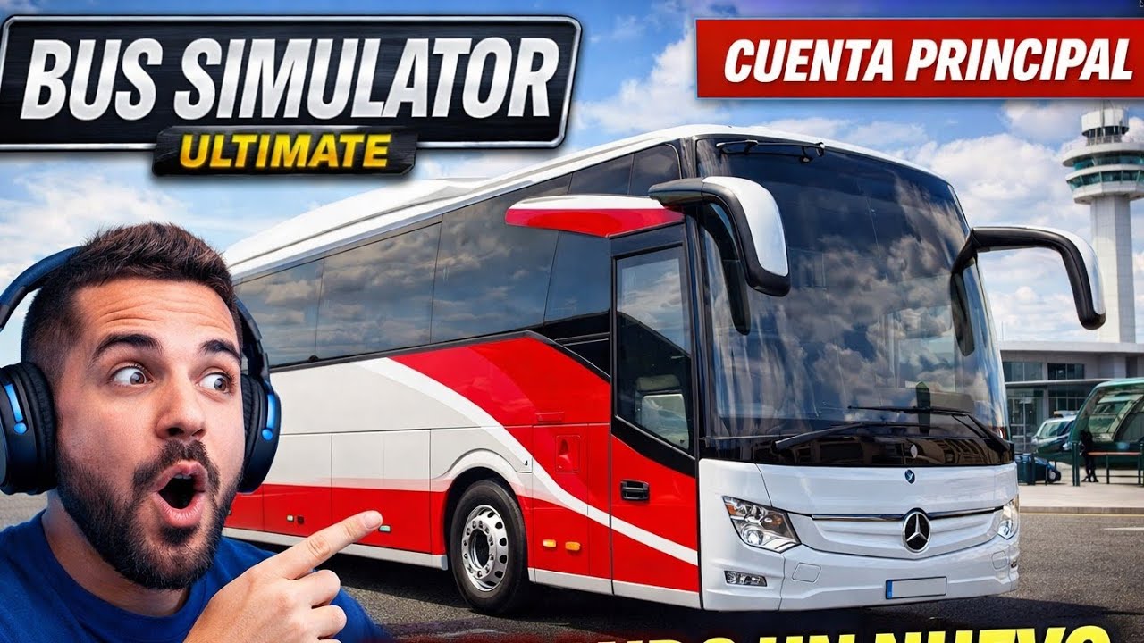 Bus Simulador Ultimate: Probando nuevo autobús en mi cuenta principal que no habia mostrado 